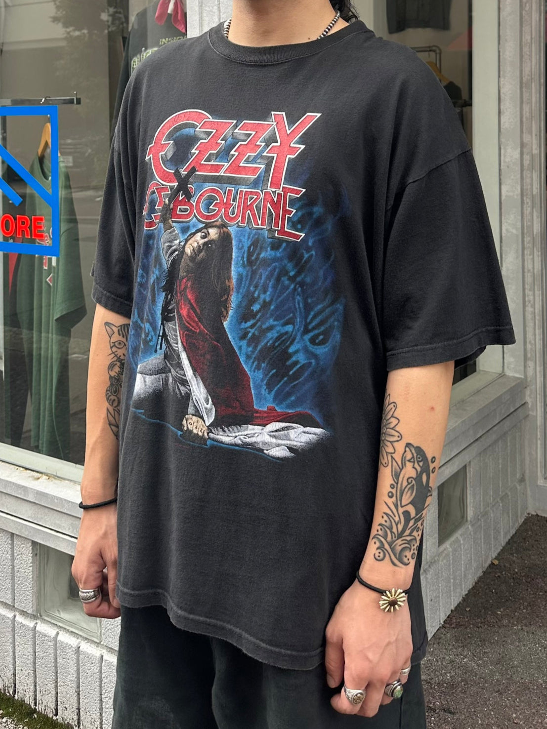 The Osbournes Tシャツ ヴィンテージ バンド ozzy VINTAGE ヴィンテージ 00s Ozzy Osbourne 2002 TOUR TEE オジー