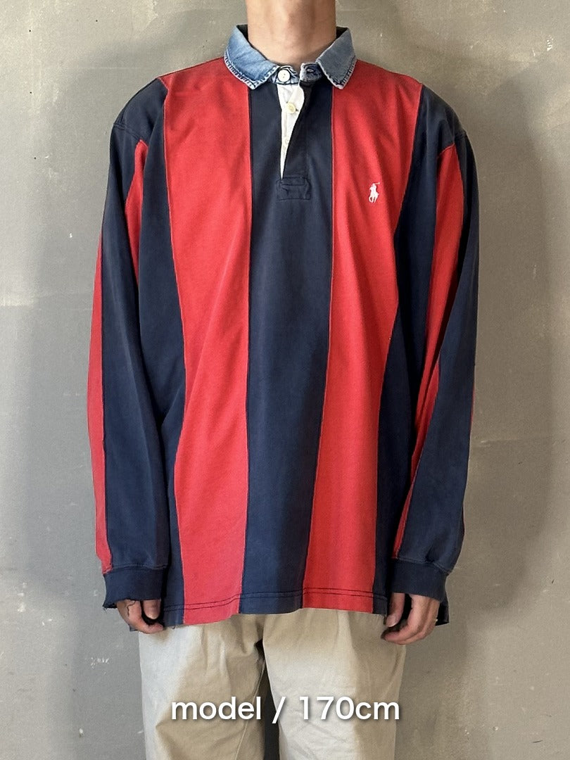 90's POLO RALPH LAUREN ラグビーシャツ