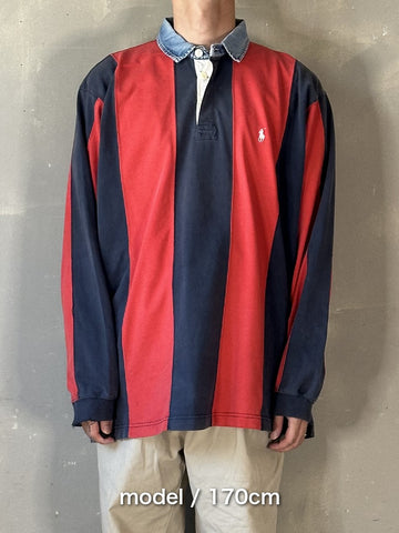 90's POLO RALPH LAUREN ラグビーシャツ