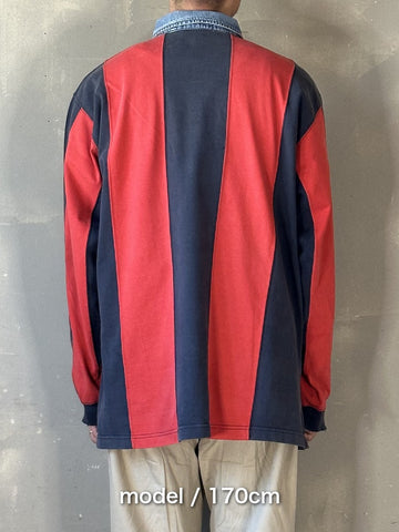 90's POLO RALPH LAUREN ラグビーシャツ