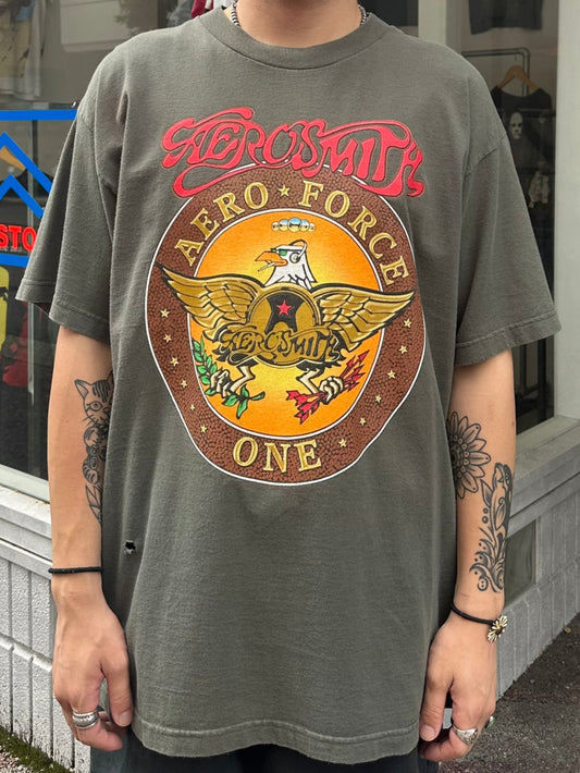 90's AEROSMITH「NOTHING CAN STOP THIS ROCK」バンドTシャツ