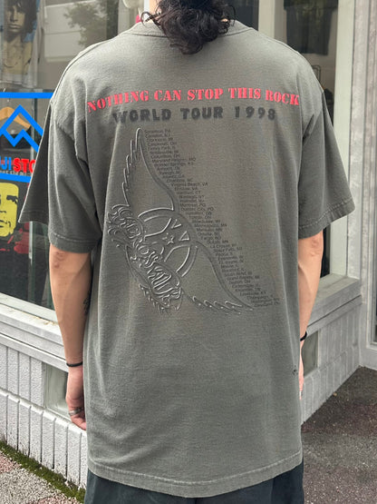 90's AEROSMITH「NOTHING CAN STOP THIS ROCK」バンドTシャツ