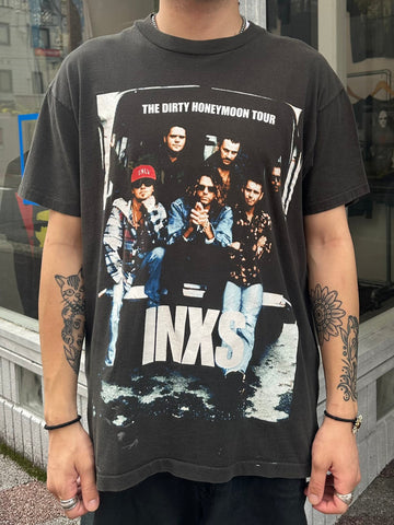 90's INXS「The Dirty Honeymoon Tour」バンドTシャツ