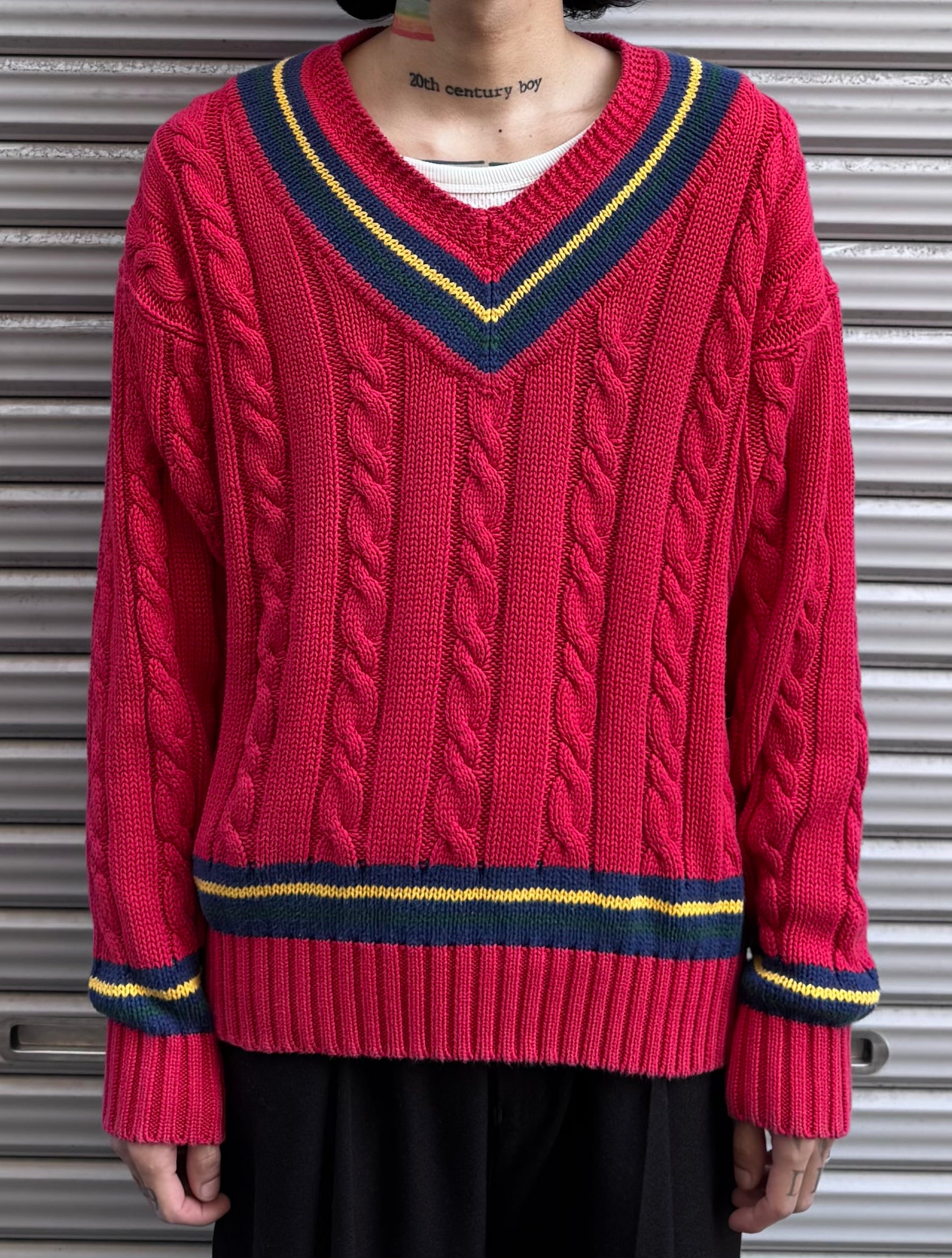 90’s「GAP」チルデンニット