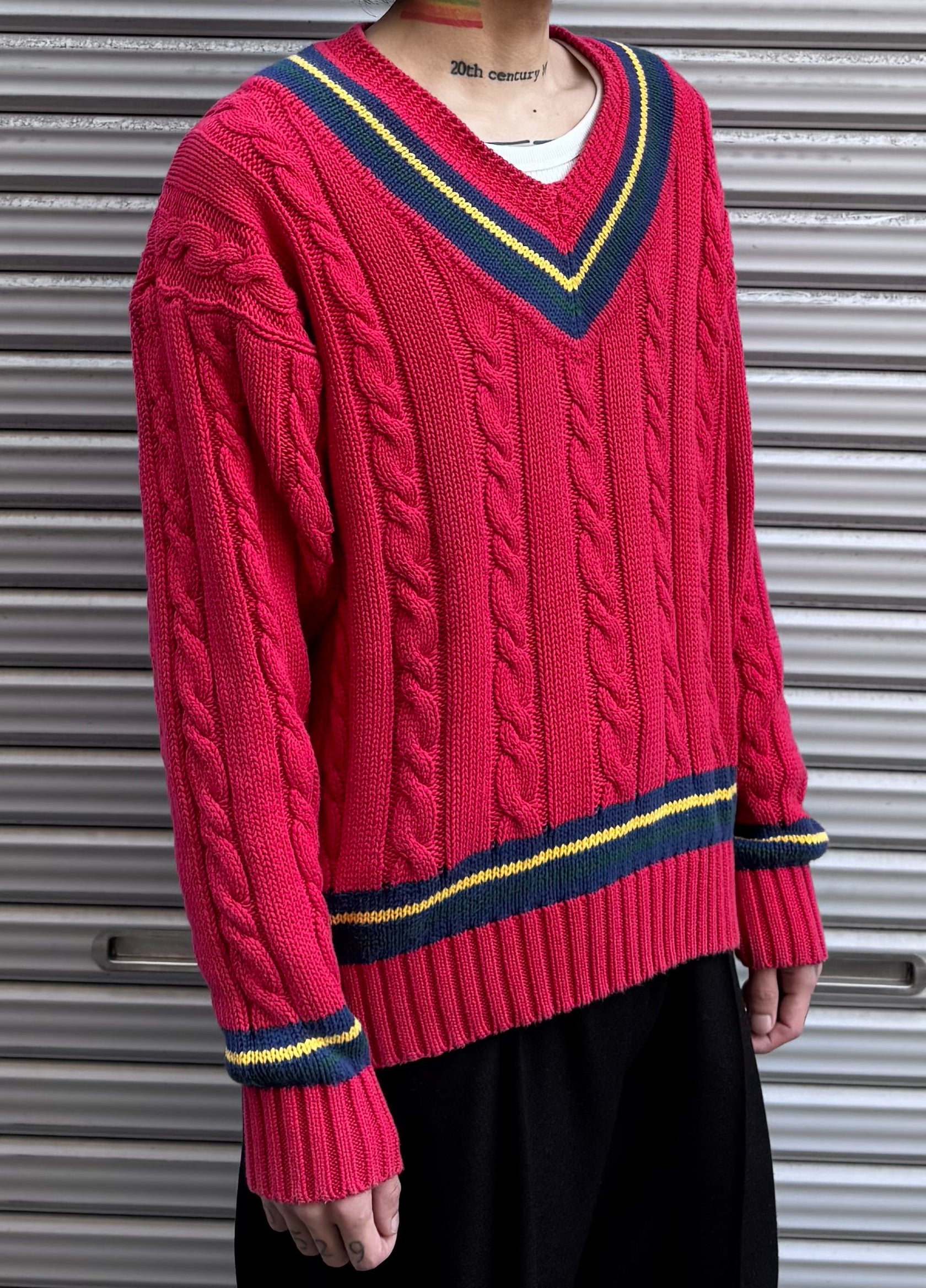 90’s「GAP」チルデンニット