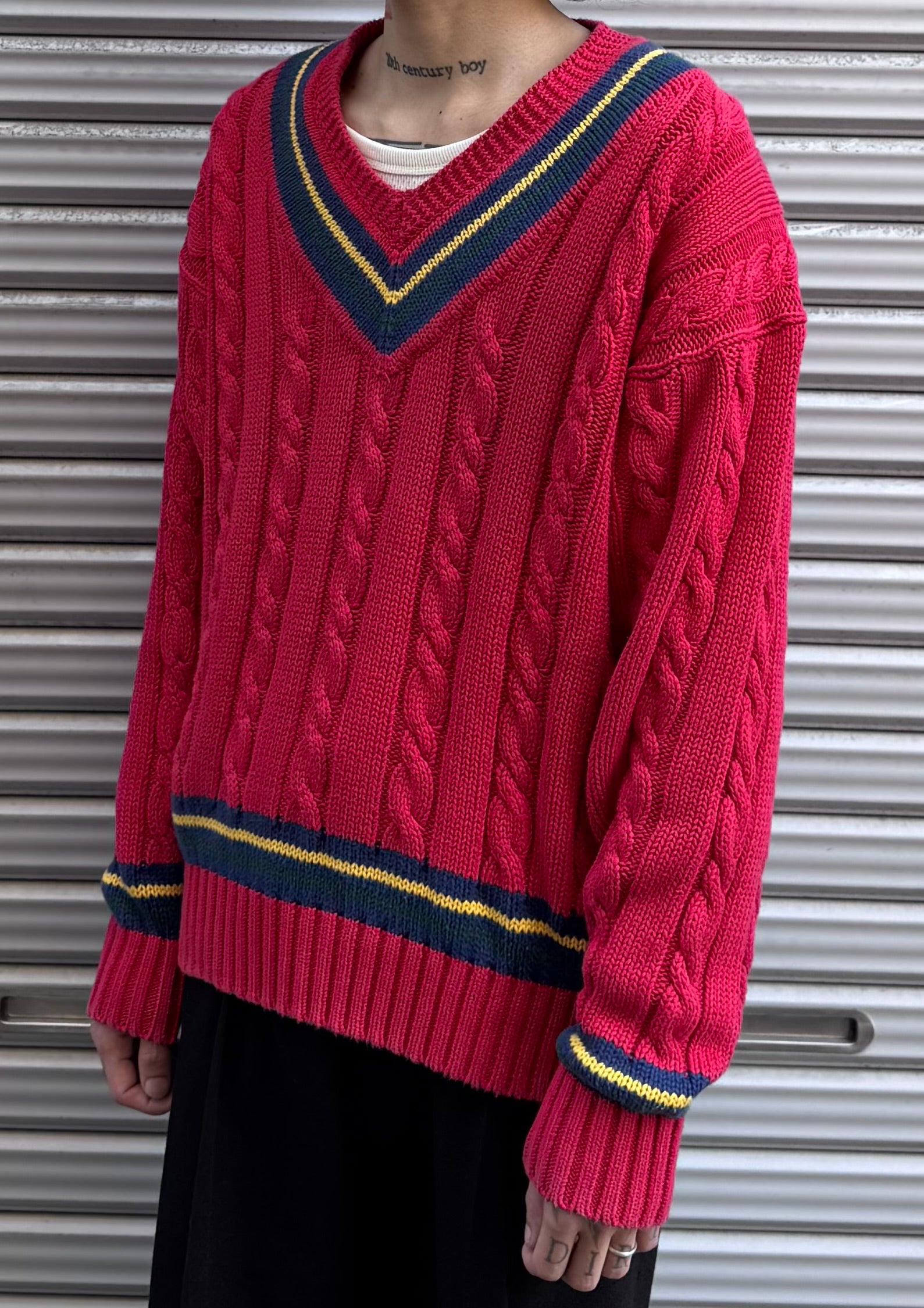 90’s「GAP」チルデンニット