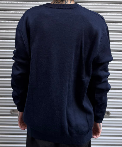 90’s「LACOSTE SPORT」Ｖネックニット