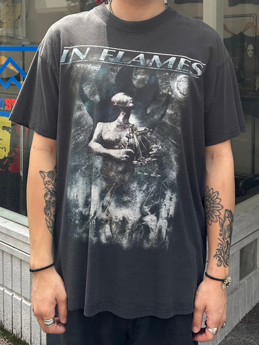 00's IN FLAMES「Reroute To Remain」バンドTシャツ
