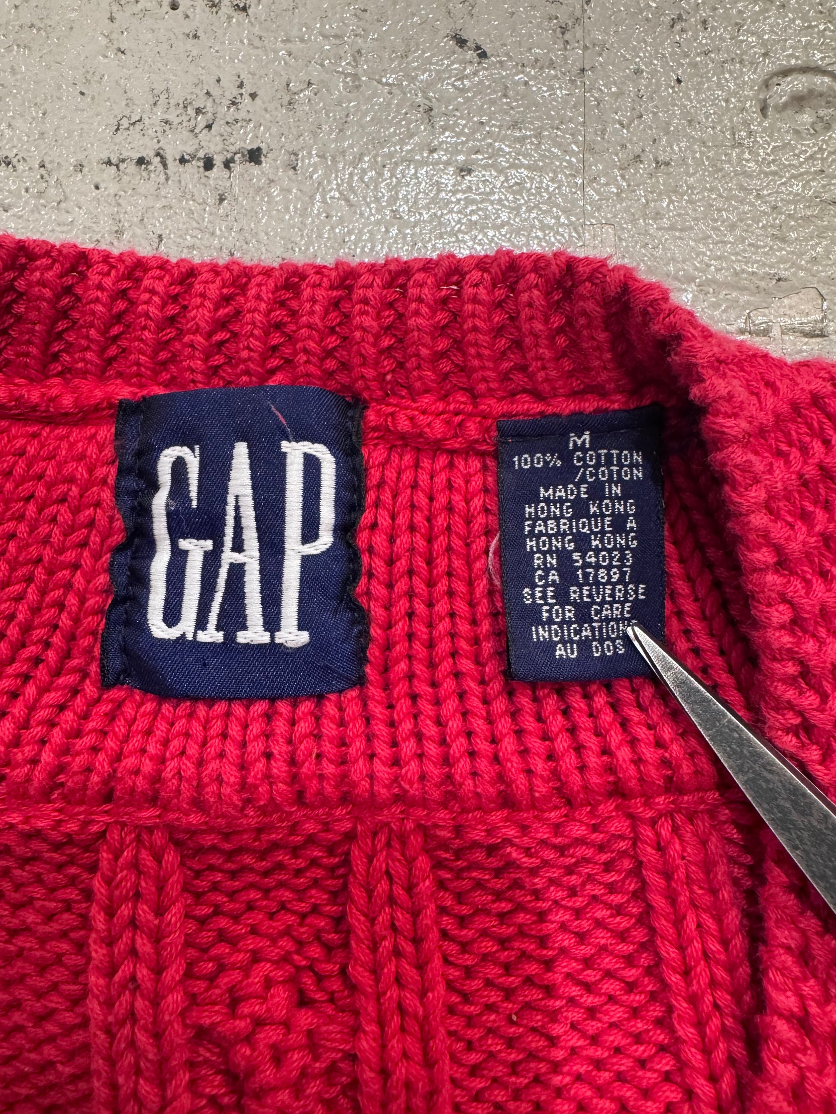 90’s「GAP」チルデンニット