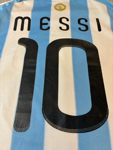 ADIDAS「Messi 10」アルゼンチン代表 サッカーTシャツ