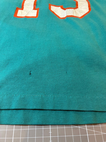 80's NLF「DOLPHINS 13」USA製 フットボールシャツ