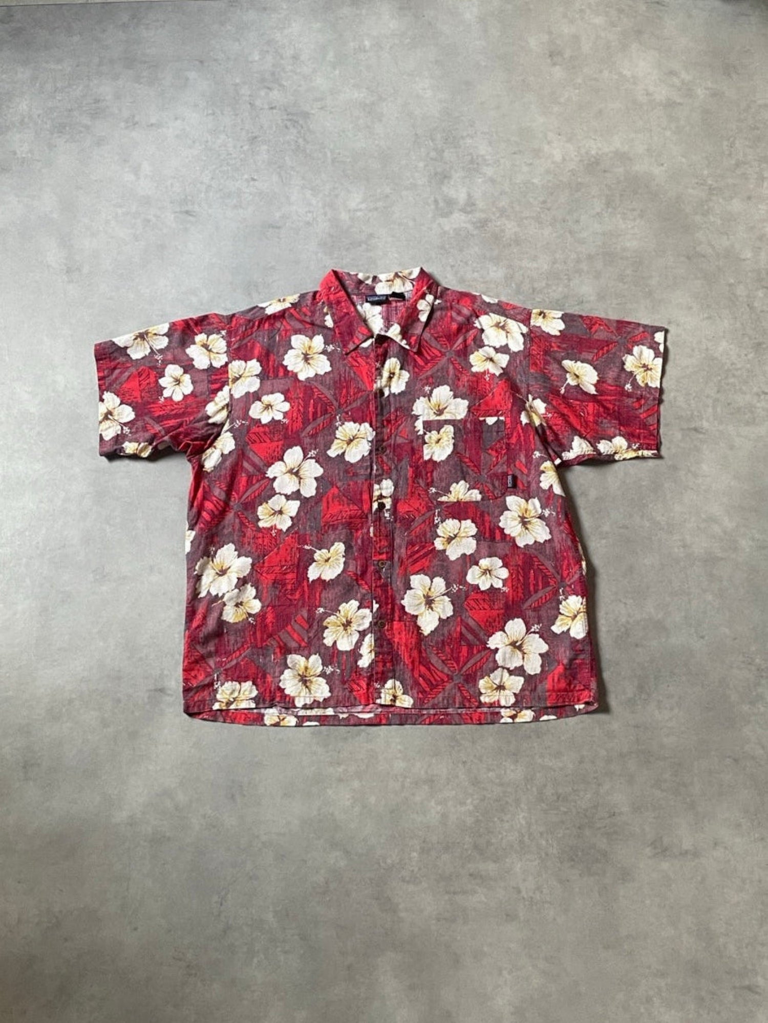90's PATOGINIA「A/C シャツ」アロハシャツ　