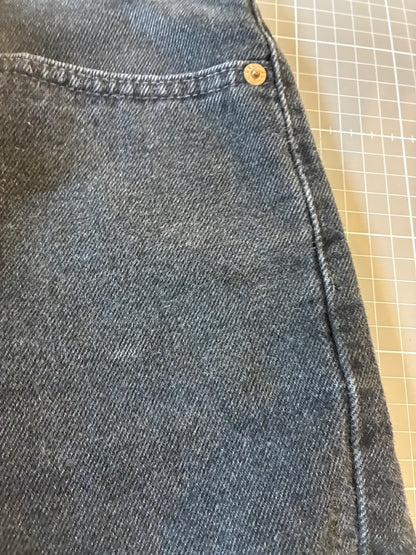 90's LEVI'S「550 RELAXED FIT」USA製 ブラックデニムショーツ