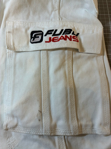 90's FUBU デニムカーゴショーツ