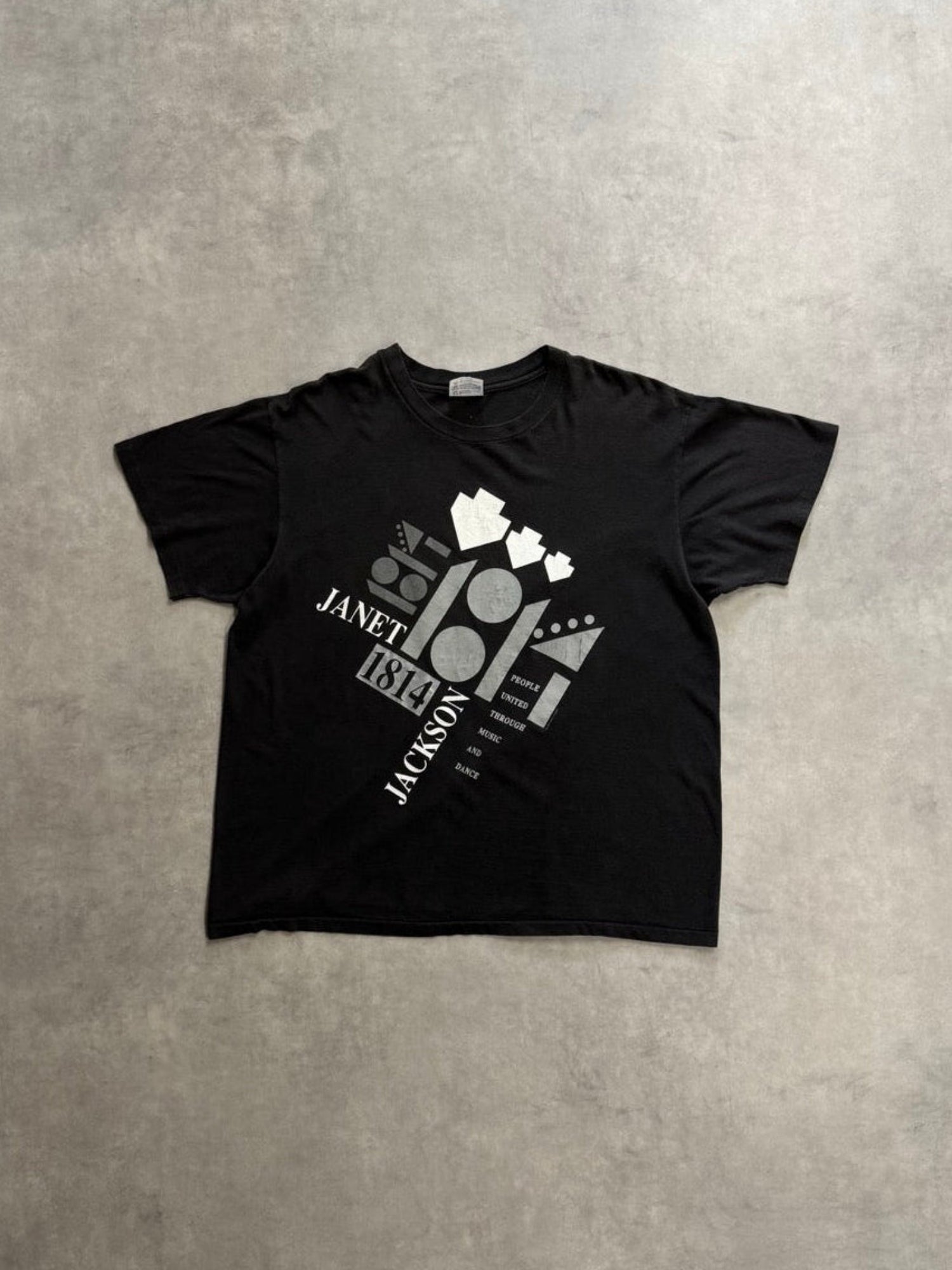 90's JANET JACKSON「RHYTHM NATION」バンドTシャツ – FUJI STORE(フジ