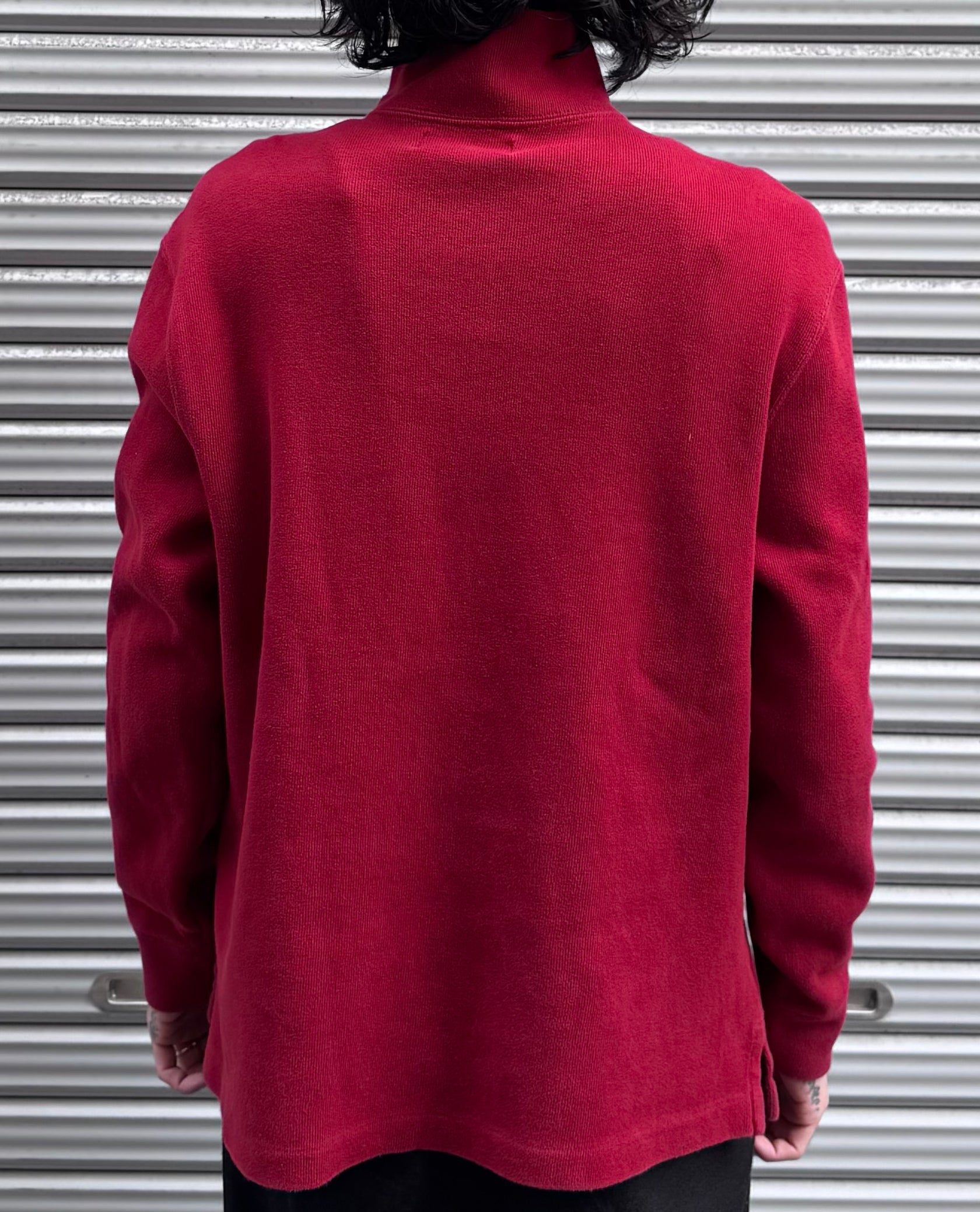 90’s「POLO by Ralph Lauren」ハーフジップニット