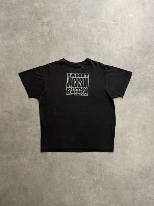 90's JANET JACKSON「RHYTHM NATION」バンドTシャツ