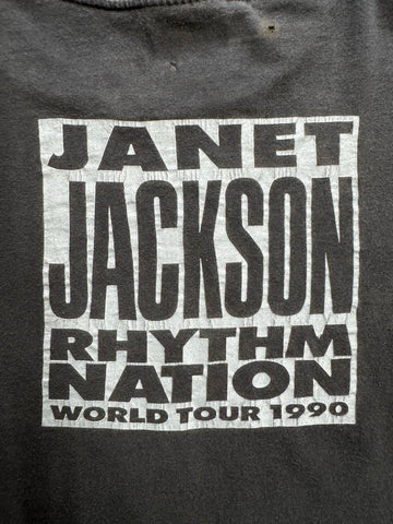 90's JANET JACKSON「RHYTHM NATION」バンドTシャツ