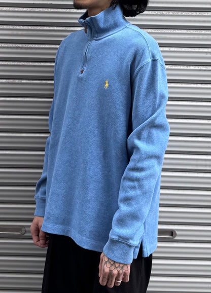 90’s「POLO by Ralph Lauren」ハーフジップニット