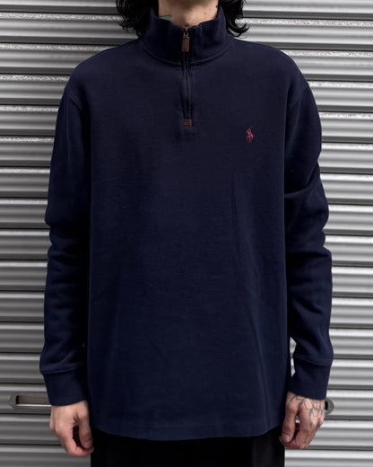00’s「POLO Ralph Lauren」ハーフジップニット