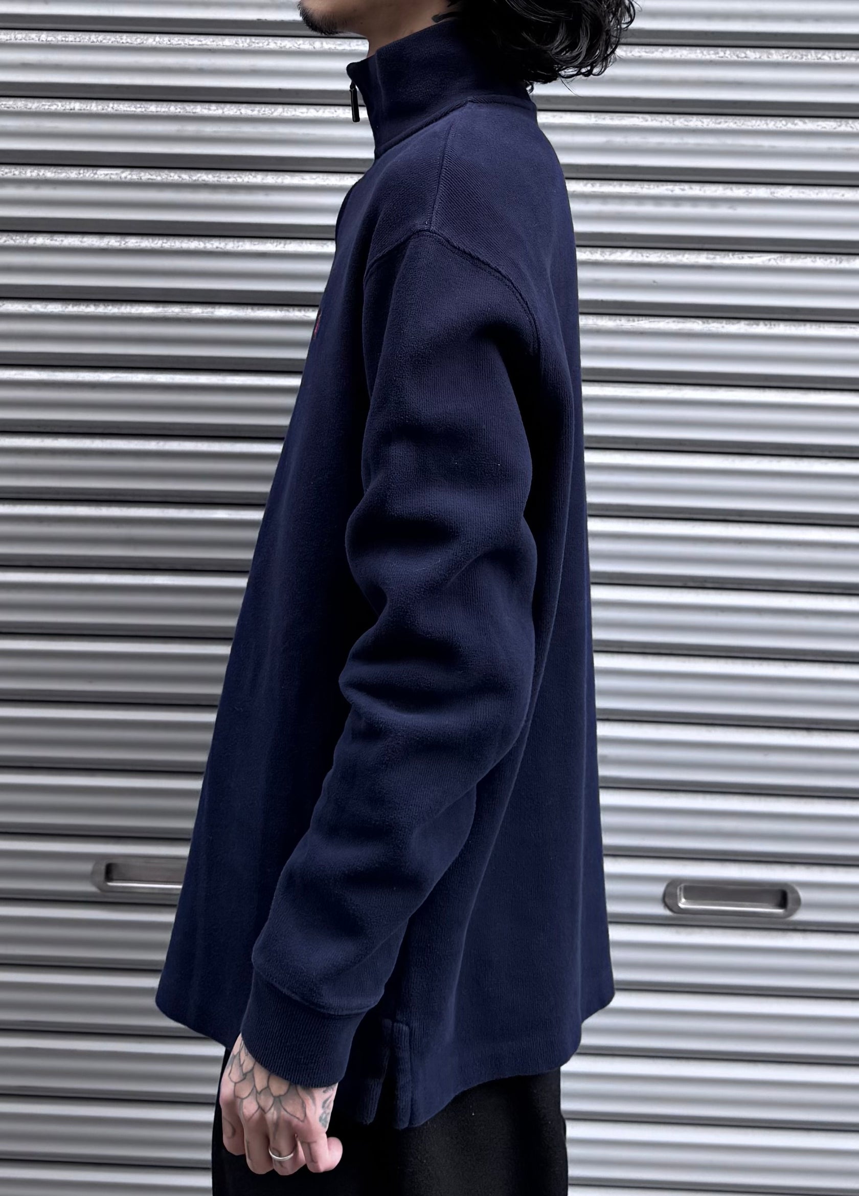 00’s「POLO Ralph Lauren」ハーフジップニット