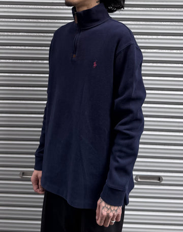 00’s「POLO Ralph Lauren」ハーフジップニット