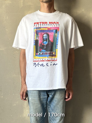 90's「モナ・リザ」USA製 アートTシャツ
