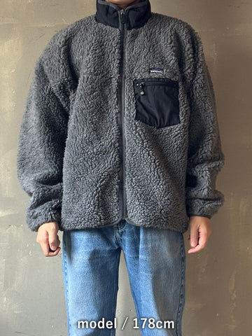 00s PATAGONIA「Classis Retro Cardigan」フリースジャケット　USA製