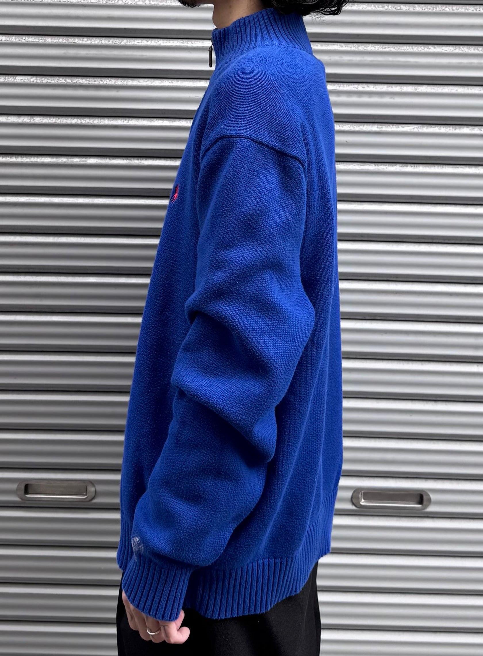 90’s「POLO by Ralph Lauren」ハーフジップニット