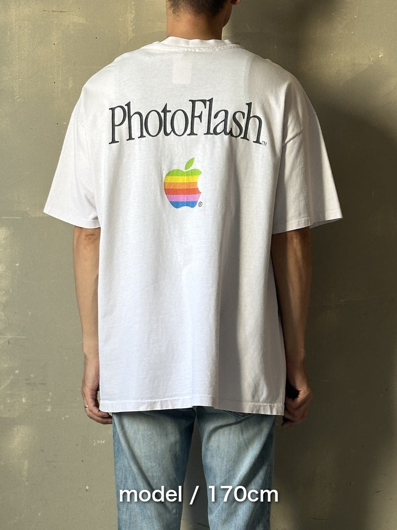 90's「Apple」USA製 企業Tシャツ