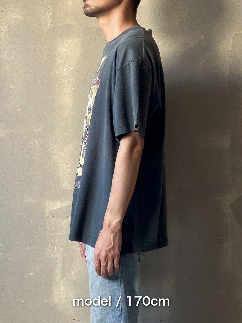 00's 「Los Pájaros」アートTシャツ