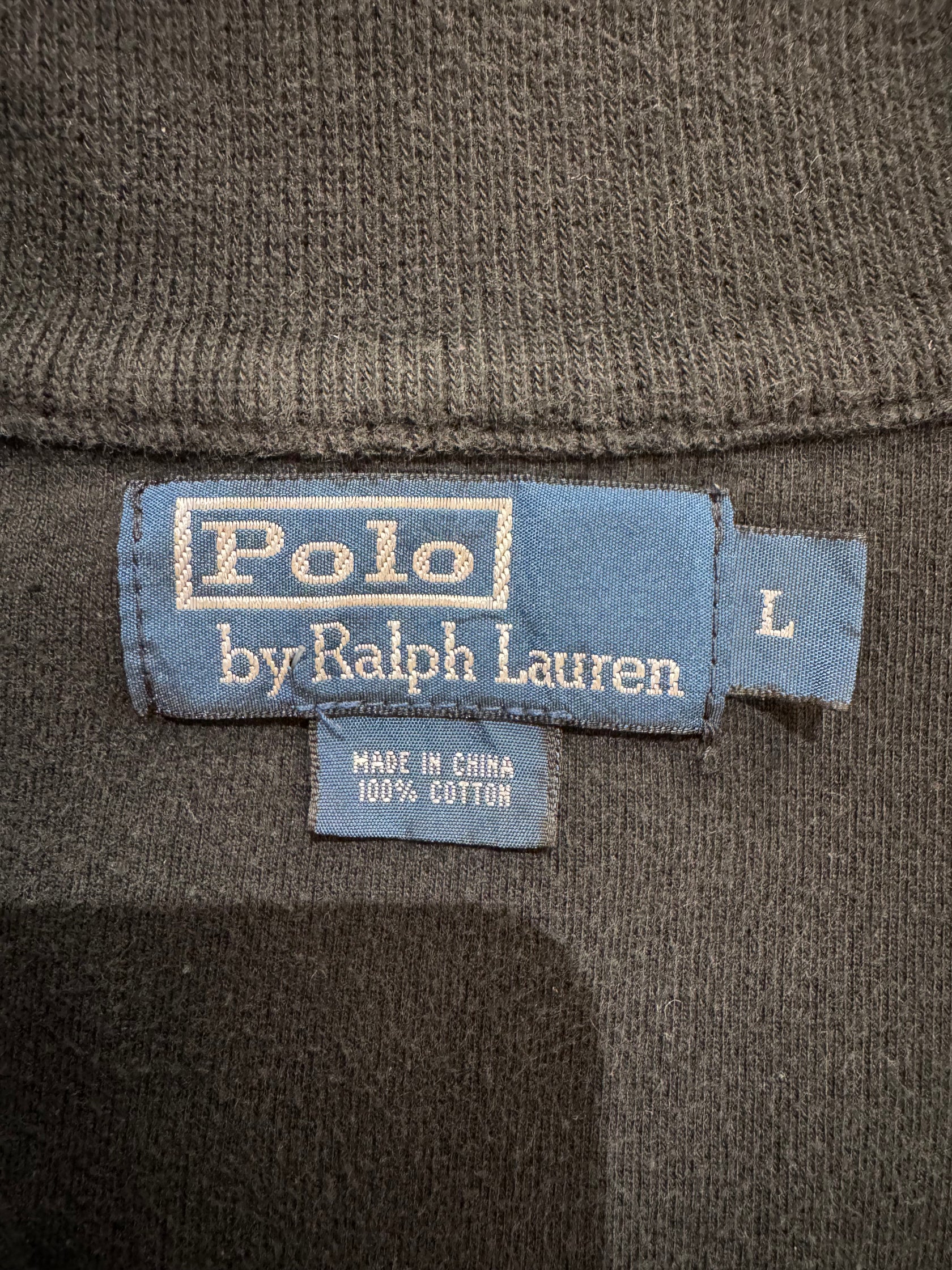 90’s「POLO by Ralph Lauren」ハーフジップニット