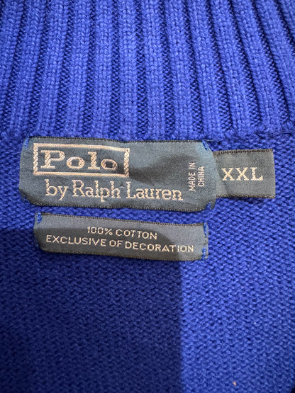 90’s「POLO by Ralph Lauren」ハーフジップニット