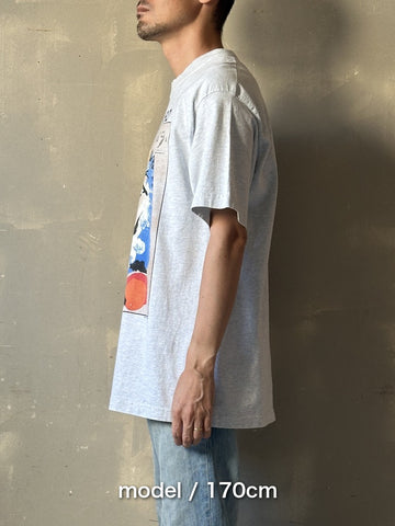 95's PABLO PICASSO「想像の中の肖像 5.6.69」USA製 アートTシャツ