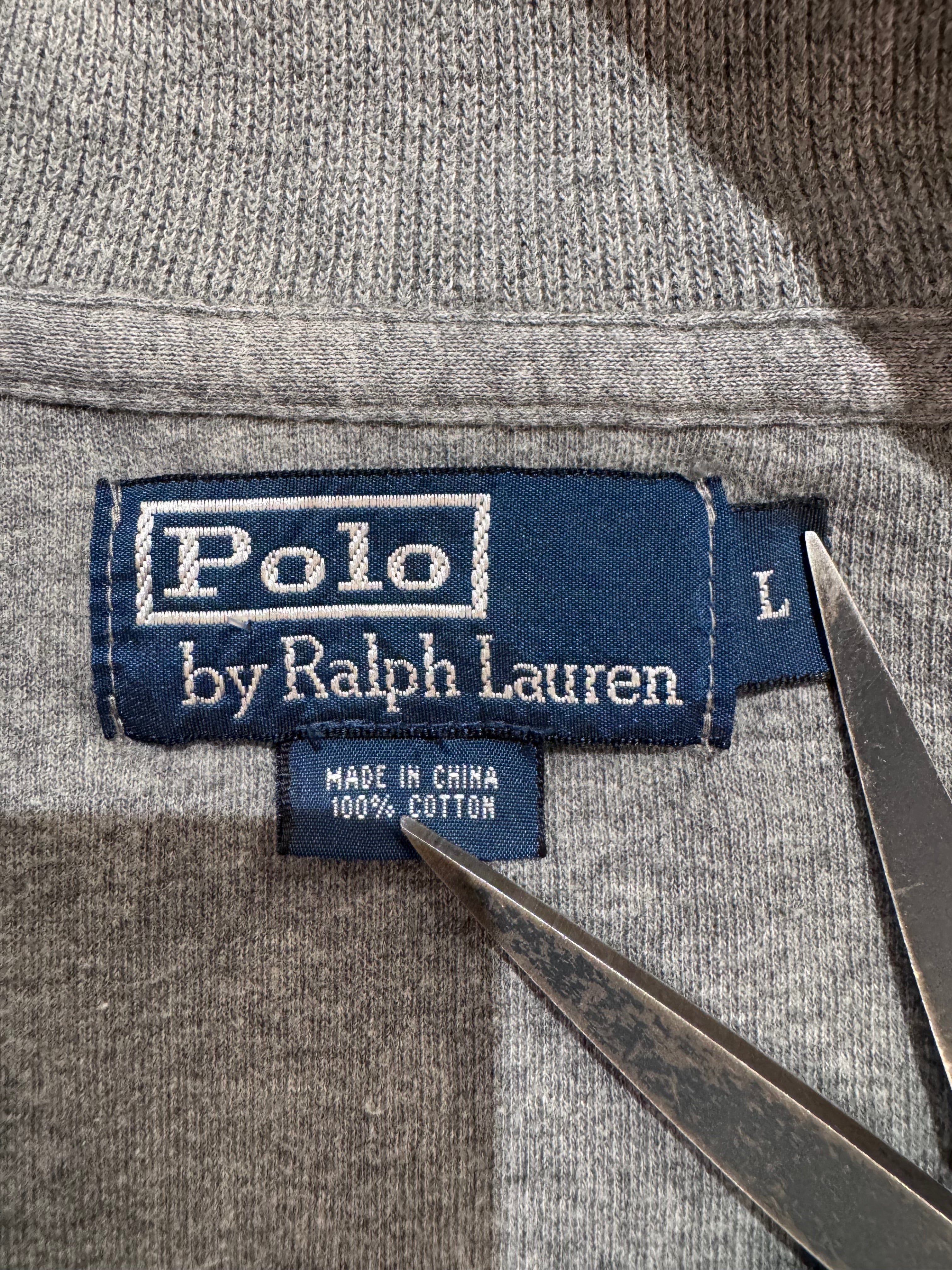 Polo by Ralph Lauren／90's／ハーフジップニット／刺繍ロゴ 90's「POLO by Ralph Lauren」ハーフジップニット – FUJI STORE