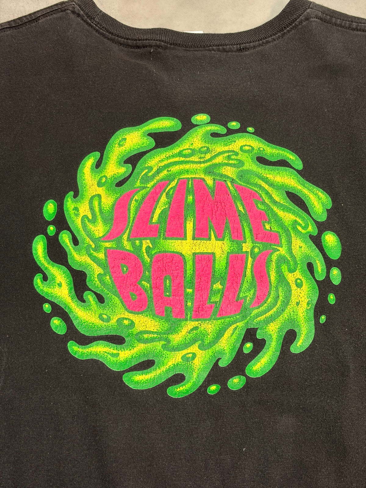 00's SANTA CRUZ「SLIME BALLS」プリントTシャツ