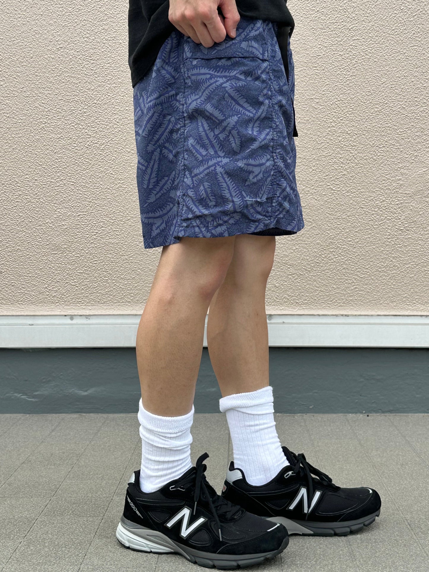 00's PATAGONIA「RIVER SHORTS Leaf pattern」ショートパンツ