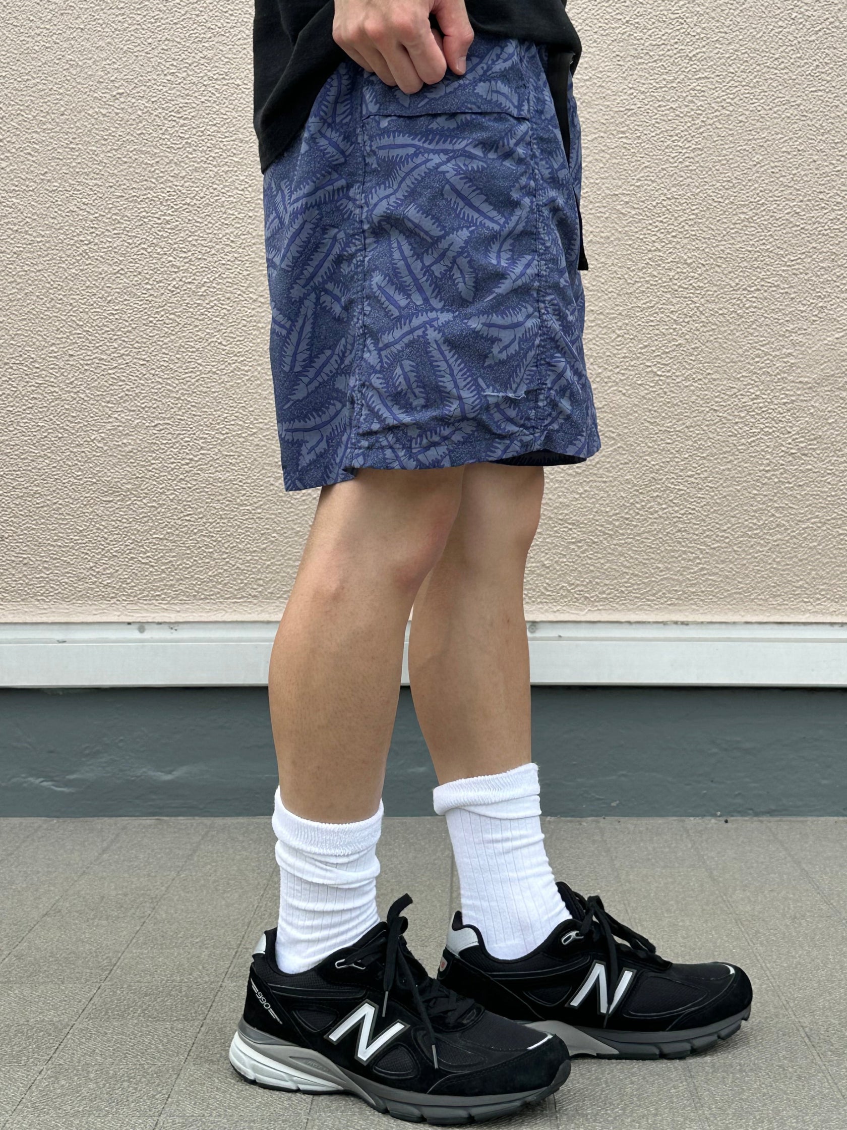 00's PATAGONIA「RIVER SHORTS Leaf pattern」ナイロンショーツ