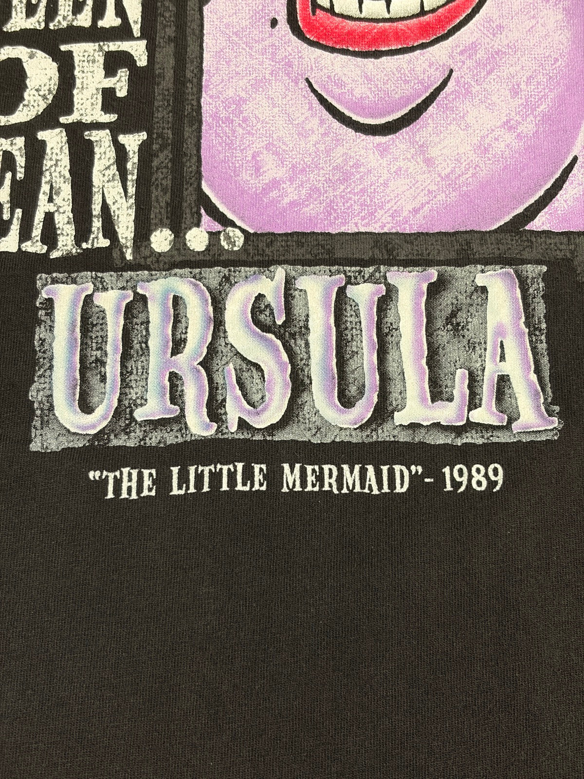 90's DISNEY「Villains Ursula」USA製 キャラクターTシャツ