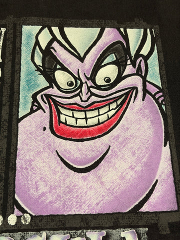 90's DISNEY「Villains Ursula」USA製 キャラクターTシャツ