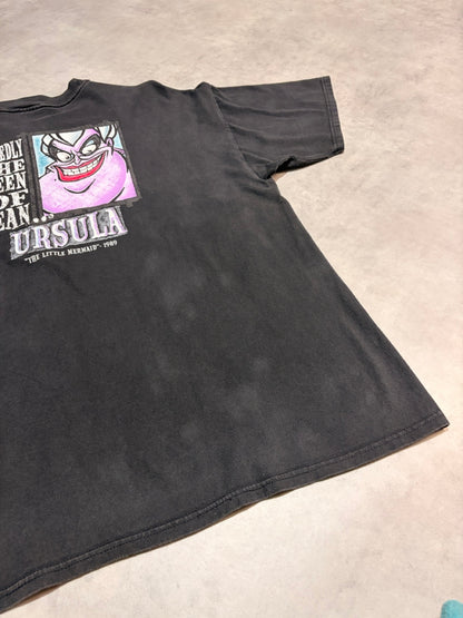 90's DISNEY「Villains Ursula」USA製 キャラクターTシャツ