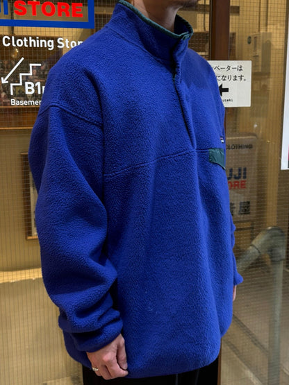 90's PATAGONIA「SYNCHILLA Snap-T」雪なしタグ フリースジャケット