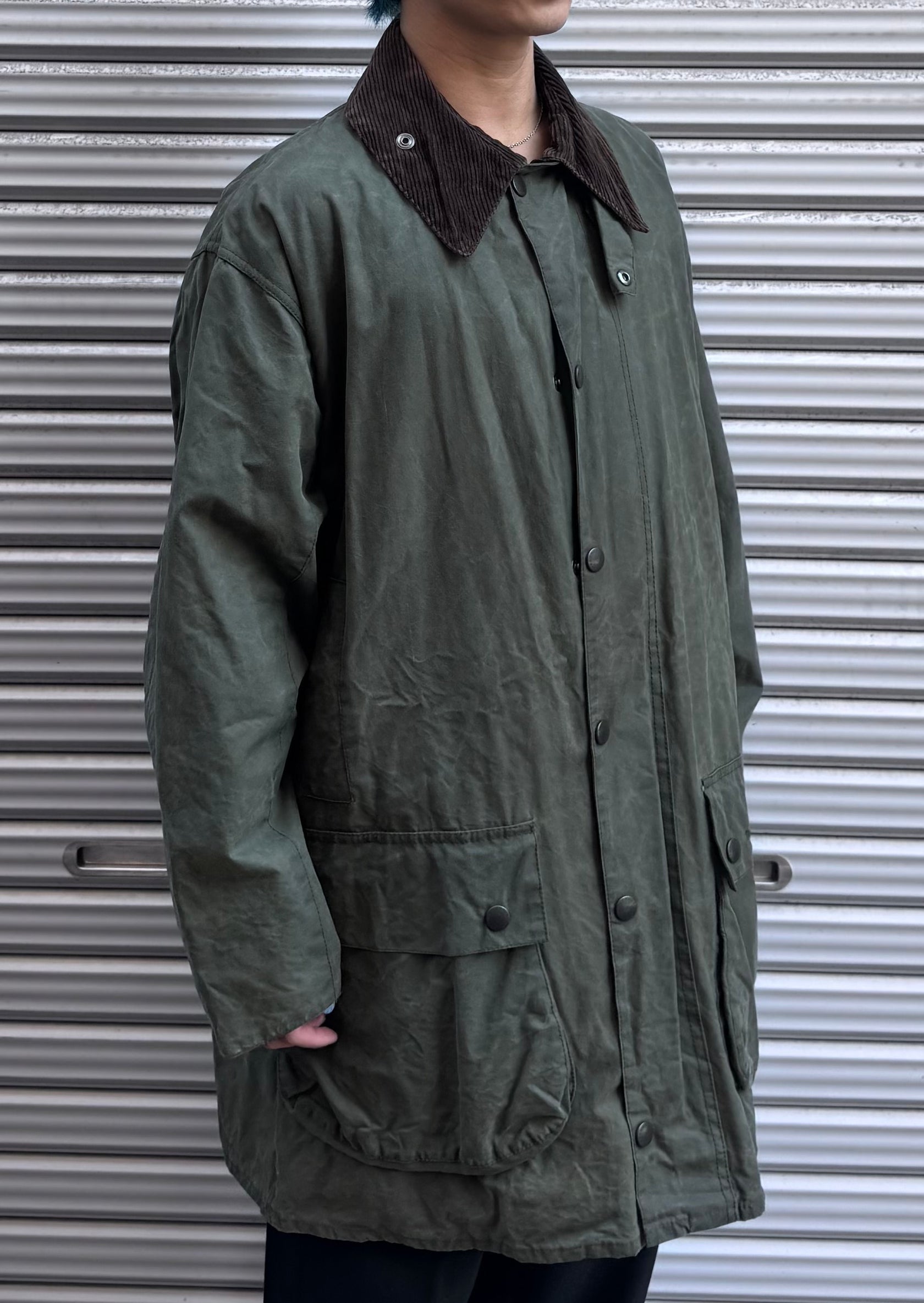 00’s Barbour「BORDER」オイルドジャケット