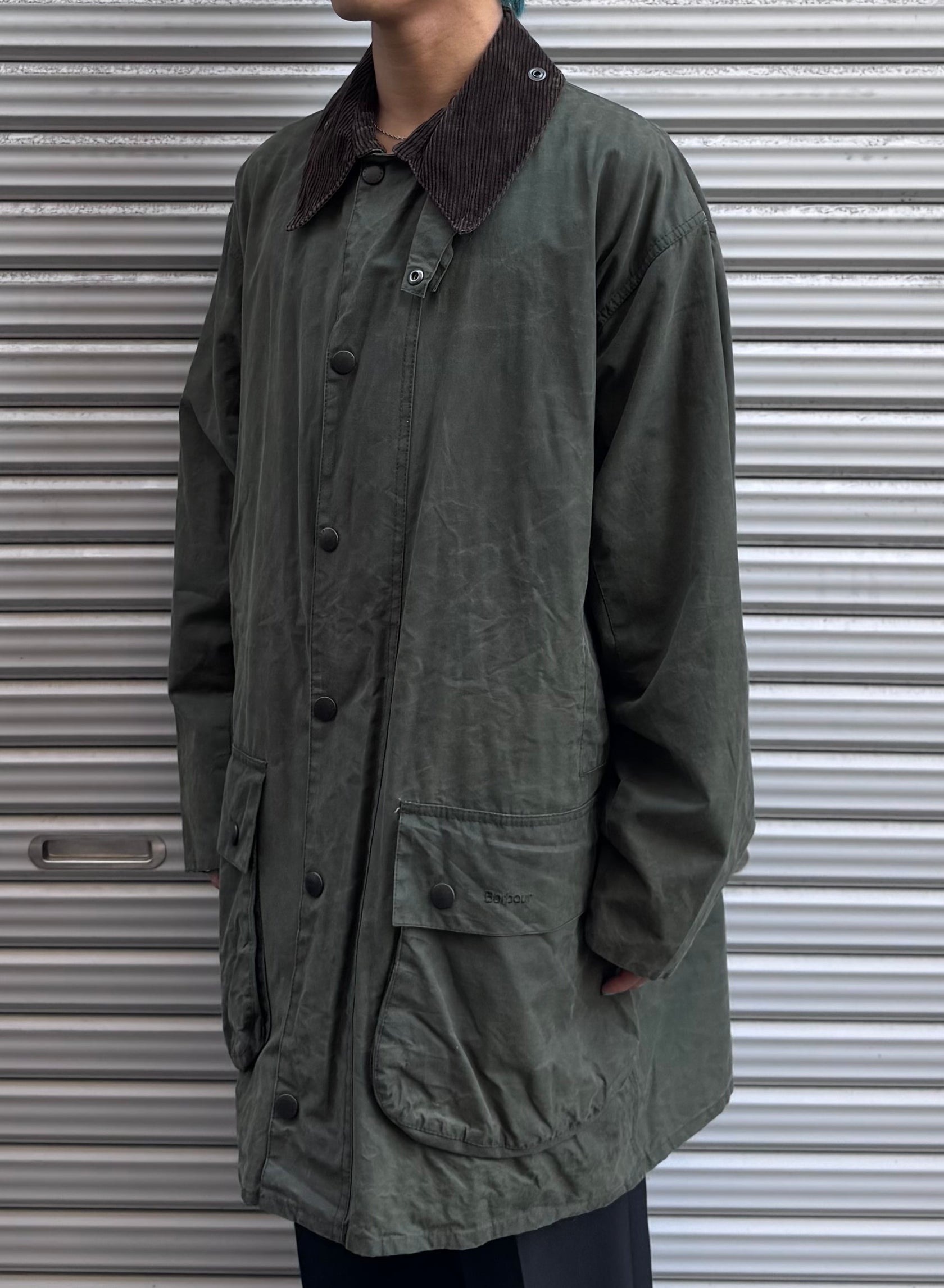 00’s Barbour「BORDER」オイルドジャケット