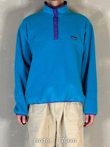 80's「PATAGONIA」SYNCHILLA SNAP-T フリース プルオーバー USA製