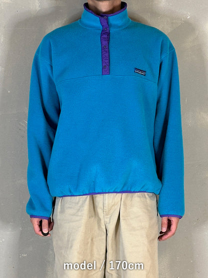 80's「PATAGONIA」SYNCHILLA SNAP-T フリース プルオーバー USA製