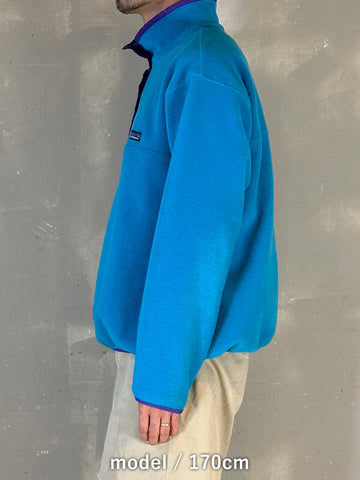 80's「PATAGONIA」SYNCHILLA SNAP-T フリース プルオーバー USA製