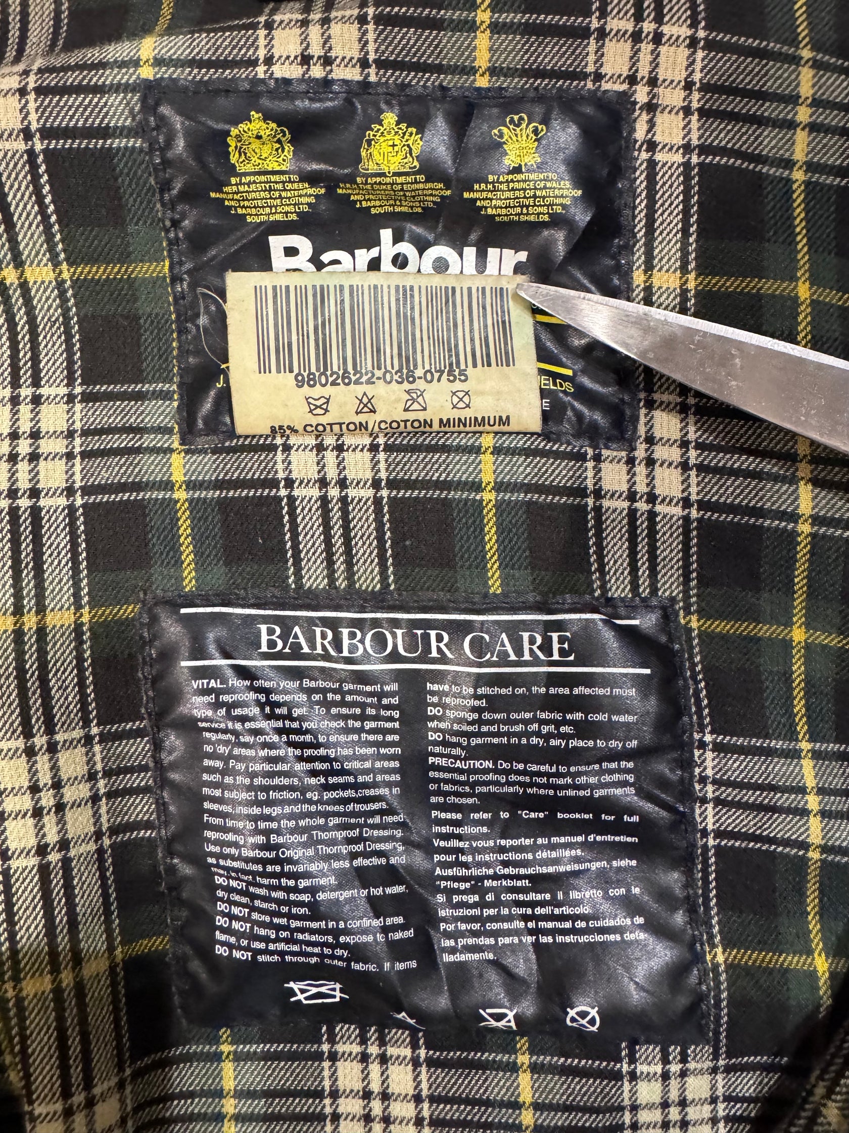 90’s Barbour「BEAUFORT」オイルドジャケット