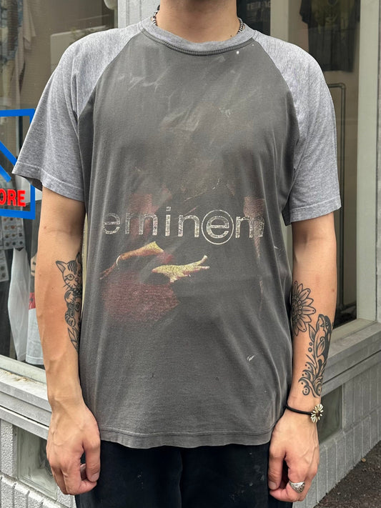 00's EMINEM「Raglan sleeve」ラップＴシャツ