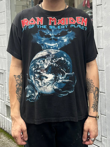90's IRON MAIDEN「Out of the Silent Planet」バンドTシャツ